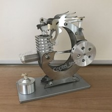 Hot Air Stirling Engine Model Toy Innovative Micro Engine Generator Motor Toy *