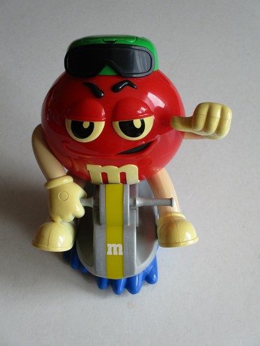 S spender figur - m&m's, red