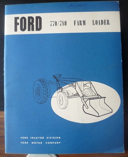 Ford frontlader 770 780 - +,