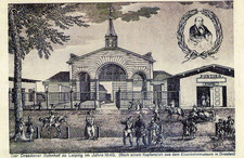 Ansichtskarte Dresden/Bahnhof