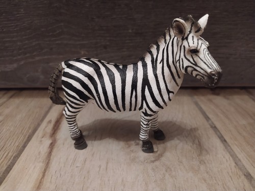 Schleich 14391 zebra hengst - schleich,