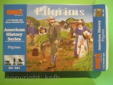 1:72 Imex #521 Wilder Westen Amerika Pilgrims Siedler Bauern Farmer Zivilisten