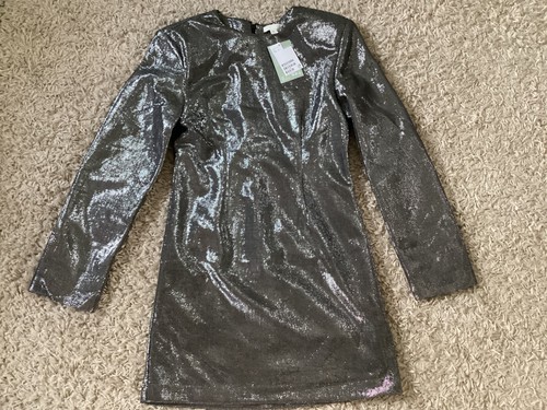 Damen glitzer kleid - h&m,