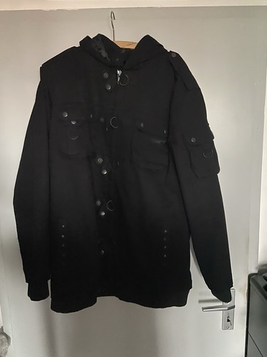 Gothic jacke herren schwarz - gothic,