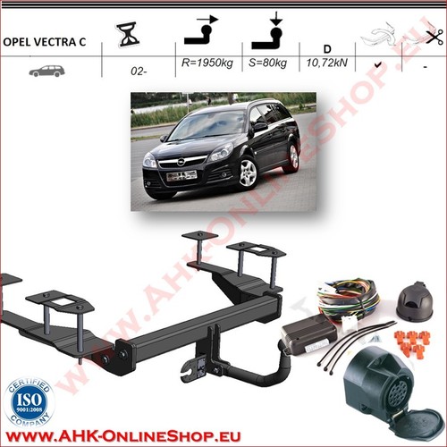 Ahk es13 für opel vectra - ahk, c