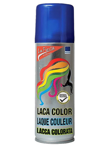 Haarspray haarfarbe blau - haarspray,