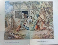 Vorzugsdruck von Kunstwart Ludwig Richter Mein Nest ist das Best