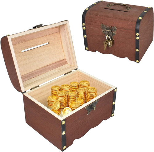 Vintage schatztruhe aus - schatztruhe,