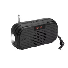 YG-A31 Tragbarer Mini Wireless BT Lautsprecher FM Radio/TF/USB + Taschenlampe 55