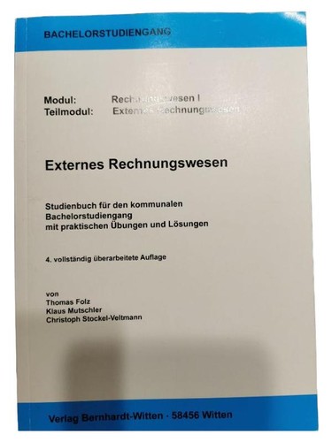 Externes rechnungswesen - externes,