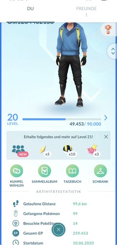 Pokémon acc lvl 20 - pokémon,