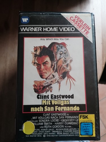 Vhs rarität clint eastwood - rarität:,