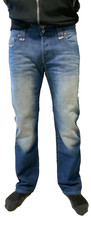 DIESEL Jeans TIINER Blau Grösse W34 L34 NEU UNGETRAGEN MIT TAGS TOP ZUSTAND