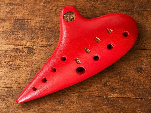Vintage ocarina terracotta - vintage,