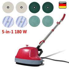 Doppelkopf Bohnermaschine 5In1 180W Profi Staubsauger Poliermaschine Polierer