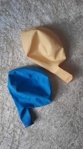 Gebrauchte luftballons - gebrauchte,