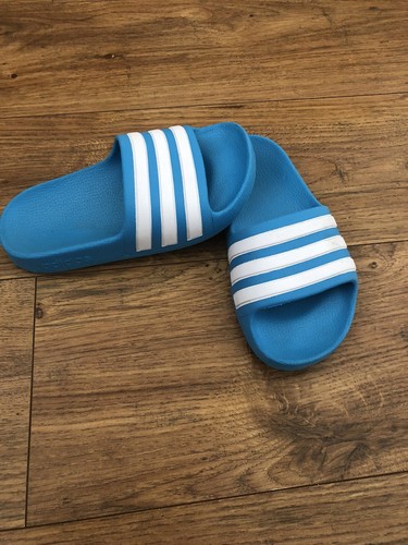 Adidas blaue flip flops - blaue,