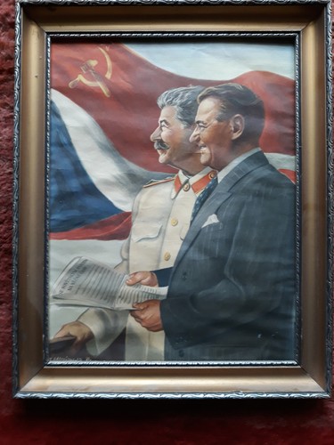 Altes portrait iosif stalin - portrait,