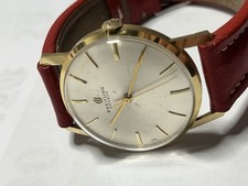 Breitling Geneve Herren Armbanduhr  Gold 750 Vintage mit Uhrenbeweger