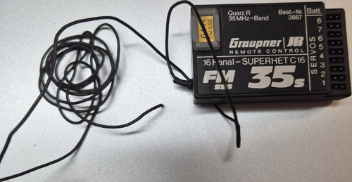 Graupner superhet c16 - graupner, jr