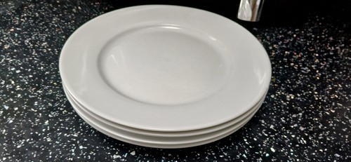 Weisse porzellan salatteller - porzellan,