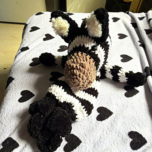 Gehäkeltes kuscheltier zebra - kuscheltier,