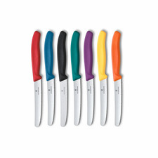 6 Stk. Victorinox Schweizer Messer Küchen Messer Knife Wellenschliff sehr scharf