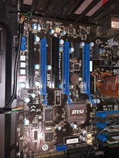 X58 msi pro e Mainboard 24gb