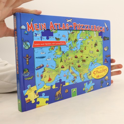 Mein atlas puzzlebuch - atlas-puzzlebuch , | 