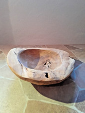 Dekorative Teakholzschale -