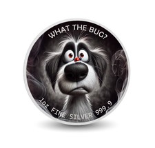  Un-fur-gettable Surprise  - Who Let the Bugs Out? 1oz Coloured Coin