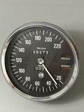 Alfa Romeo 1750 Rundheck Spider u.a. JAEGER Tacho gebraucht defekt