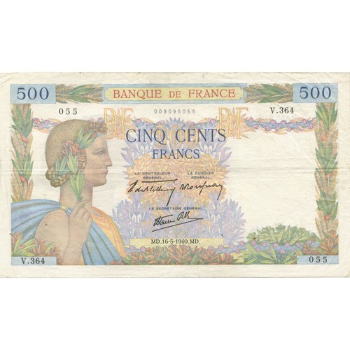 Frankreich 500 francs - frankreich,,