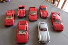 7 x Burago Modellautos 1:18