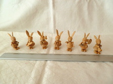 Hasenkapelle Hasen - Musiker Miniatur   Erzgebirge 