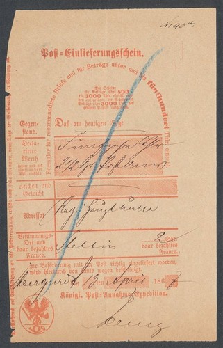 407879 preußen postschein - preußen,