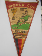 Wimpel WM 1966 mit 2x