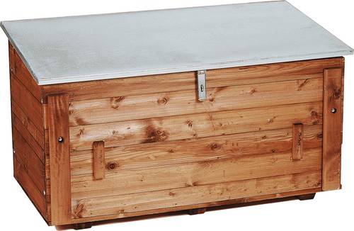 Werkzeugkiste aus holz - aus,