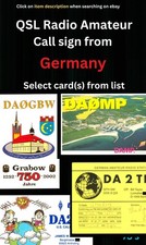 QSL Amateurfunkkarte -