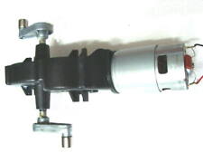 Getriebemotor 24 Volt mit mit Pedalen läuft schon kraftvoll bei 12 Volt