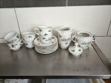 14 teiliges KAFFEESERVICE, Schützencomp. Weissbach 1932, Kaestner Saxonia, WK II