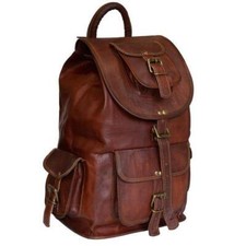 Vintage echtes leder laptop - echtes,