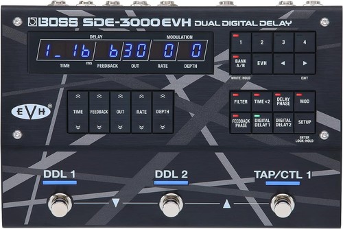 Boss sde 3000evh dual - boss, digital