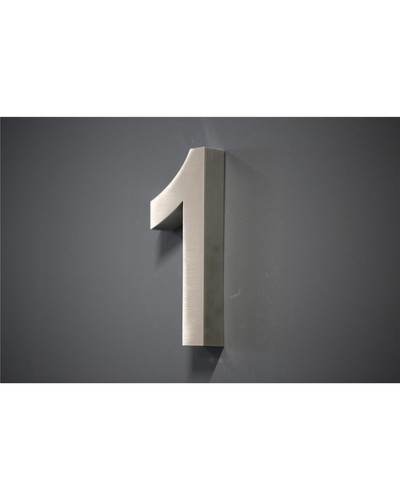 Hausnummer premium edelstahl - premium,