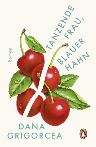 Tanzende frau blauer - blauer, hahn