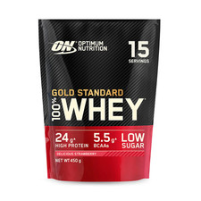 Optimum Nutrition Gold Standard Whey 100% (0,4 kg Beutel) - Konzentrat + Isolat