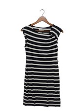 CALVIN KLEIN Shirtkleid Damen Kleid Gr. DE 38 schwarz-weiß Casual-Look