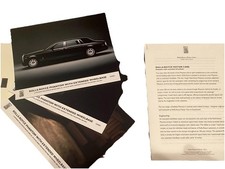 Rolls-Royce Phantom Broschüre aus 2004/05 Prospekt und LWB Launch-Info