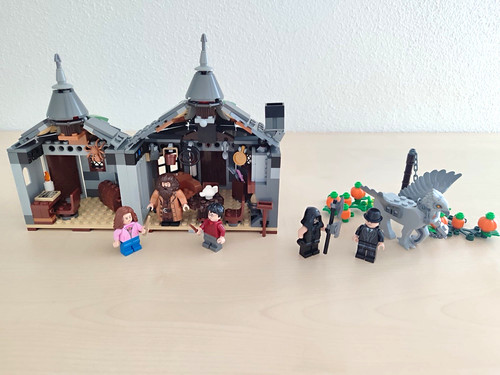 Lego harry potter hagrids - lego,