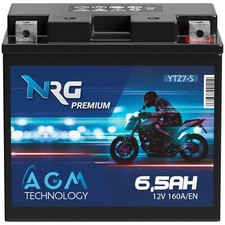 NRG YTZ7S AGM Motorradbatterie